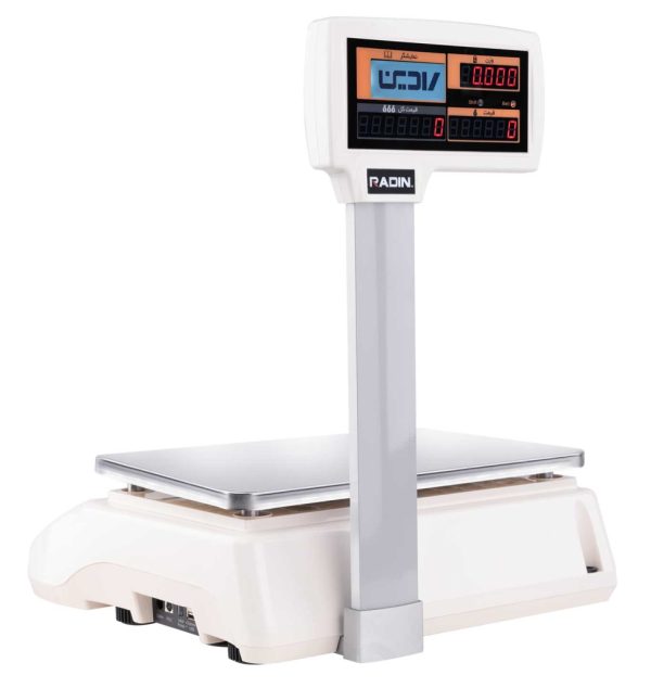 ترازو فروشگاهی 40 کیلویی رادین مدل6700 RADIN-plus-40kg-wifi