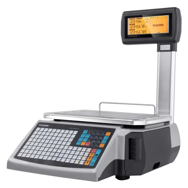 ترازو فروشگاهی 40 کیلویی رادین مدل RADIN-mkII-A-40kg-RFID