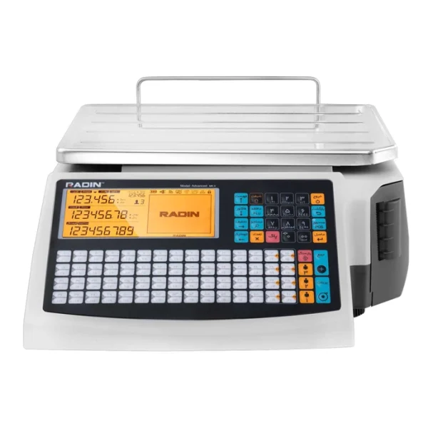 ترازو فروشگاهی 40 کیلویی رادین مدل RADIN-mkII-B-40kg