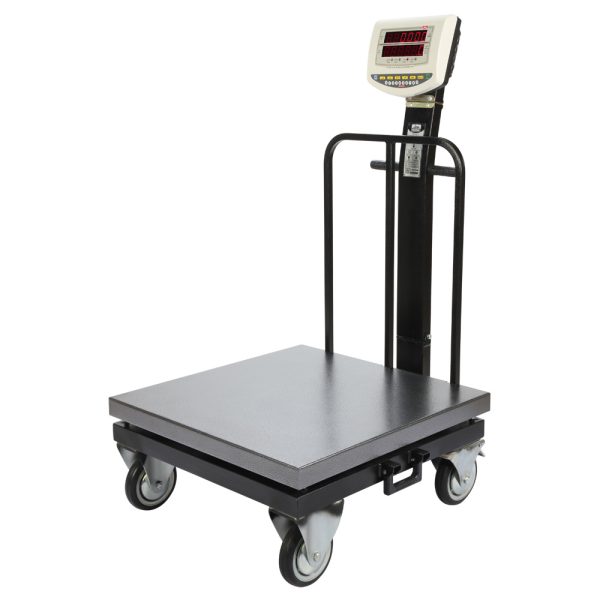 باسکول300کیلوگرم نمایشگر ثابت -سینی گالوانیزه
