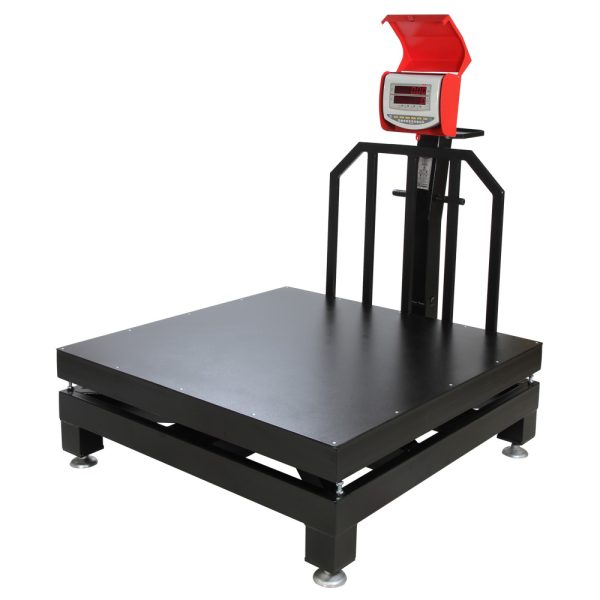 باسکول 2000 کیلوگرم نمایشگر ثابت(ابعاد 120*120 سانتیمتر)