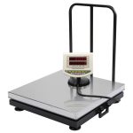 باسکول200کیلوگرم نمایشگر دیواری-سینی استیل