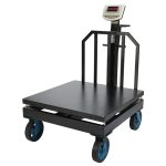 باسکول 1000نمایشگر ثابت -چرخ پاترولی(ابعاد 120*120 سانتیمتر)